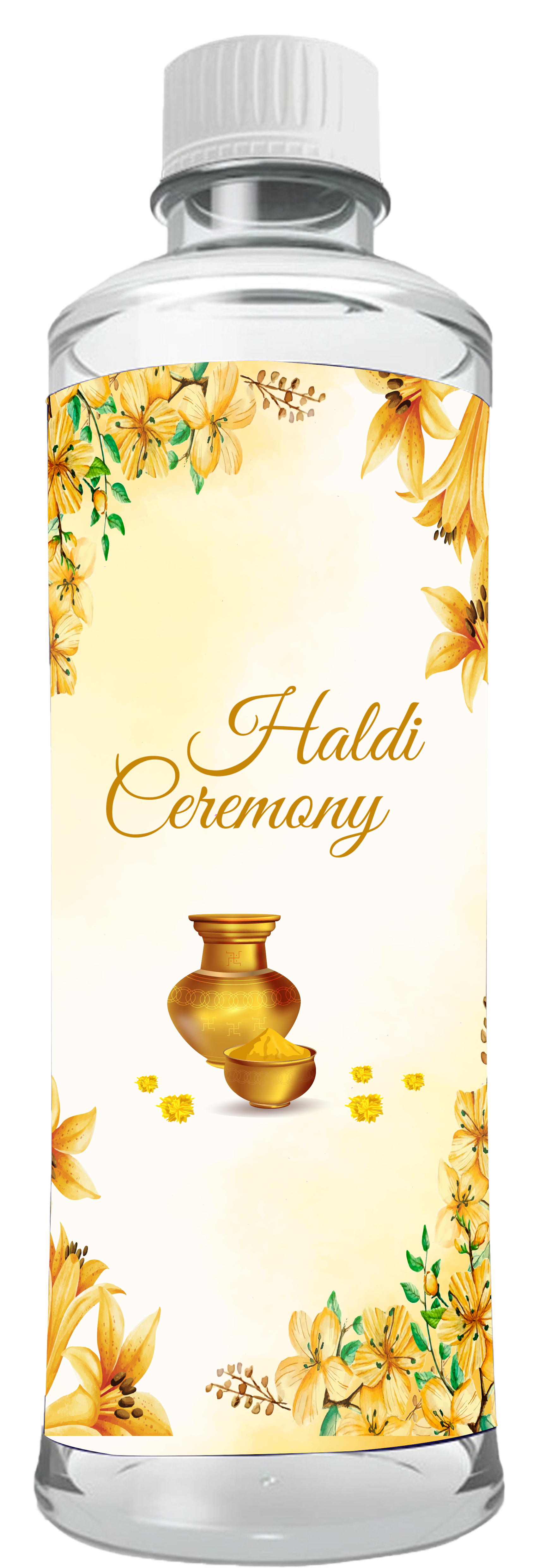 Haldi Ceremony Bottle